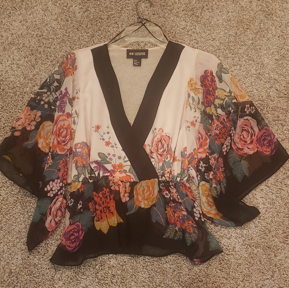 Sheer Blouse NWOT